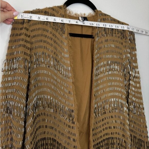 Topshop Beaded Statement Jacket – Size US 6 - Picture 15 of 16
